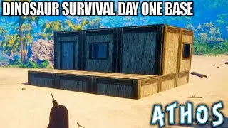 Day 1 New Dinosaur Survival Game | Athos Gameplay | Part 1