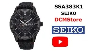 SSA383K1 Seiko Neo Sports Automatic Black Dial
