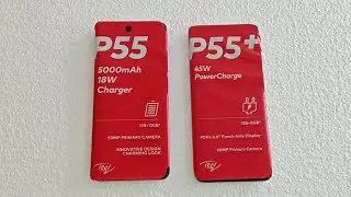 iTEL p55 4G vs iTEL p55+ 4G : speed test