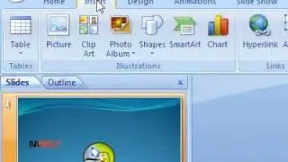 How to insert the current date and time into a presentation