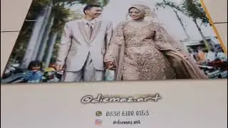 paket photo wedding album custom 20sheet / 6roll