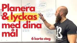 NÅ DINA MÅL - 6 steg till hur du lyckas komma i ditt livs form och må bra