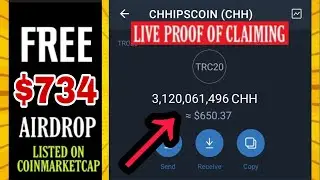 Trust Wallet Instant Claim Airdrop | Free Airdrop 2021 | Free Token | CHH Token Update