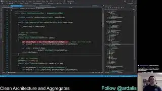 Adding Aggregate Example to Clean Architecture solution template