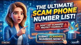 Ultimate Scam Phone Number List: Submit Scammer Numbers 