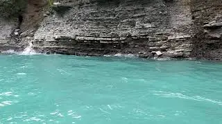 Бирюзовые воды р. Сулак