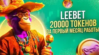 Leebet мои результаты за первый месяц работы Стейкинг Lee и дивиденды Crypto staking and dividends