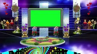 Wedding animation background video // Wedding video background green screen animation effects hd