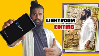 lightroom editing || lightroom yellow tone photo editing