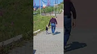 Дедуля и внучок💝❤️💝