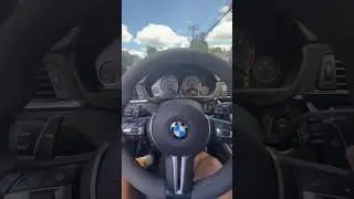 BMW M4 CS POV 1st gear pull #bmw