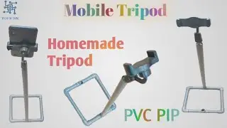 How to make a tripod at home . Tripod stand. Mobile stand.