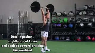 Barbell Push Press - How To Demo