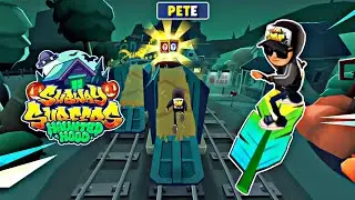 Subway Surfers New World Tour: Haunted Hood 2024 - Unlocked Birdie Board & Jake Dark Outfit