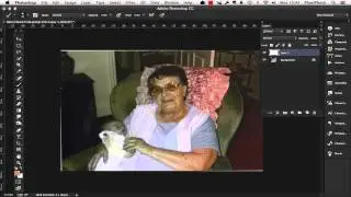 Restoring Old Photos Using Channels in Photoshop