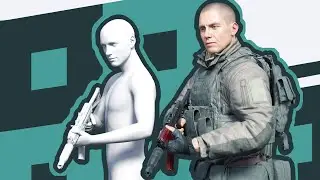 Blender Character Kitbashing - Part 9: Posing in Blender