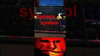 Banana 🍌 symbol in Ms word short cut key #reels #youtubeshorts #trending #views #viral
