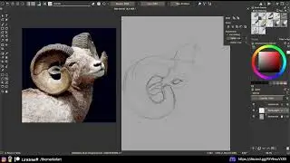 RAM-azing Real Time Painting Process in Krita