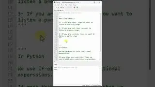 #68 - Conditional Expression (if-elif-else) in python [Part-1] | Python Tutorial | Praveen Kumar