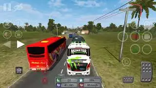 ETS Bus Simulator Indonesia#Solo~Semarang PO.Monster full modifikasi ngebut (Bagian 2)
