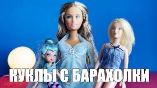 Britney Spears, Bratz Pixies, and Barbie Fairytopia: dolls from a flea market