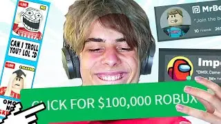 DO NOT click on Roblox Ads!