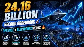 24.16 Billion Record Orderbook🚀 Defence + Electronics Combo🔥 Cyient DLM Explained! 