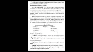 ||11 standard ||biology notes of|| Neural control and coordination||