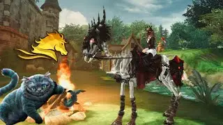 ЛОШАДЬ СКЕЛЕТ!ХЭЛЛОУИН в Алисии Онлайн/SUPER HALLOWEEN in ALICIA ONLINE!ОБНОВЛЕНИЕ ПРО ЛОШАДЕЙ!