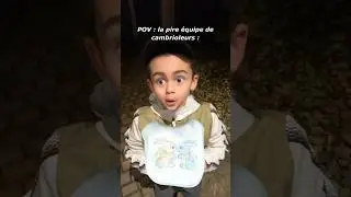 LES ENFANTS CAMBRIOLEURS🚪🤣