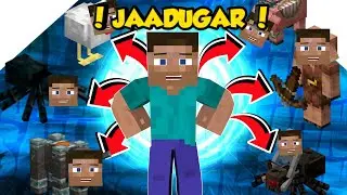 JAADUGAR - I CAN BECAME ANY MOB IN MINECRAFT 🤘|| #minecraft