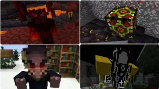 Minecraft Among the Fragments All Bosses ( 1.20.1 Mod )