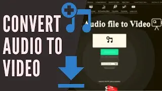 HOW TO CONVERT AUDIO TO VIDEO I VOICE2V I TUTORIAL