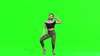 Animated Green Screen Video 4K | Free to Use | Chroma Key Overlay 
