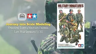 Unboxing Tamiya Military Miniatures German Infantry Set (Late War) 1/35 [Unboxing]