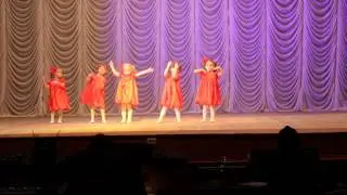 Коллектив "Капельки". Танец "Шалунишки". Менделеево 29.11.2014