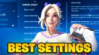 *NEW* BEST Controller SETTINGS + Sensitivity for Console & PC Chapter 6 Season 3 (Fortnite Tutorial)