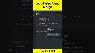 How to Merge Arrays in JavaScript: Quick Tips! 🔥🔥 #short #shorts #coding