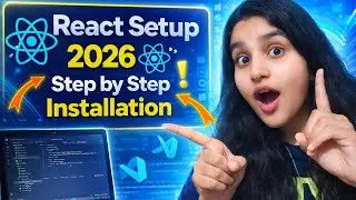 How to Setup React in VS Code |  Complete React Installation Guide 2026🚀