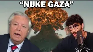 Lindsey Graham's UNHINGED Gaza Take - Hasanabi Reacts