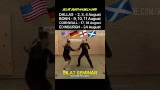 August Seminar - Silat Suffian Bela Diri #MartialArts