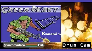 FastLoaders - Green Beret | Commodore 64 | Drum Cam (Live)