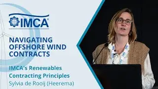 #NOWC23  IMCA's Renewables Contracting Principles