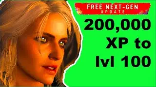 NEW BEST XP farm for HIGH lvl to 100 in the Witcher 3: Next-Gen Update 4.00 
