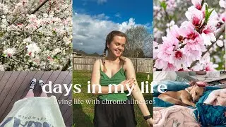 DAYS IN MY LIFE VLOG | trying to be productive, spring blooms & getting IUD removed