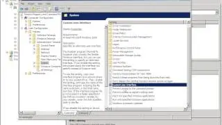 Create Group Policy for Restrict Command and Registry in Windows Server 2008