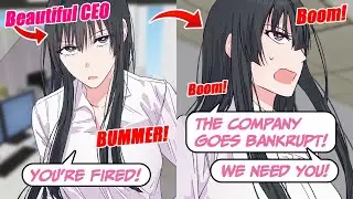 【Manga】 I'm a Hopeless Worker so my Beautiful CEO Disliked me and Fired me but She wants me now！