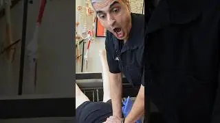 INTENSE back adjustment helps relieve 15 years of back pain and foot drop! 