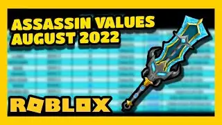 ROBLOX ASSASSIN VALUES AUGUST 2022 [Zickoi]
