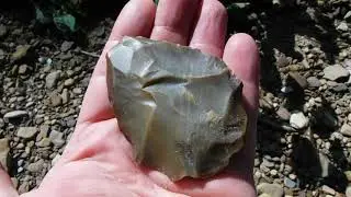 Arrowhead, Preform, and Scrapers, KENTUCKY! Arrowhead Hunting